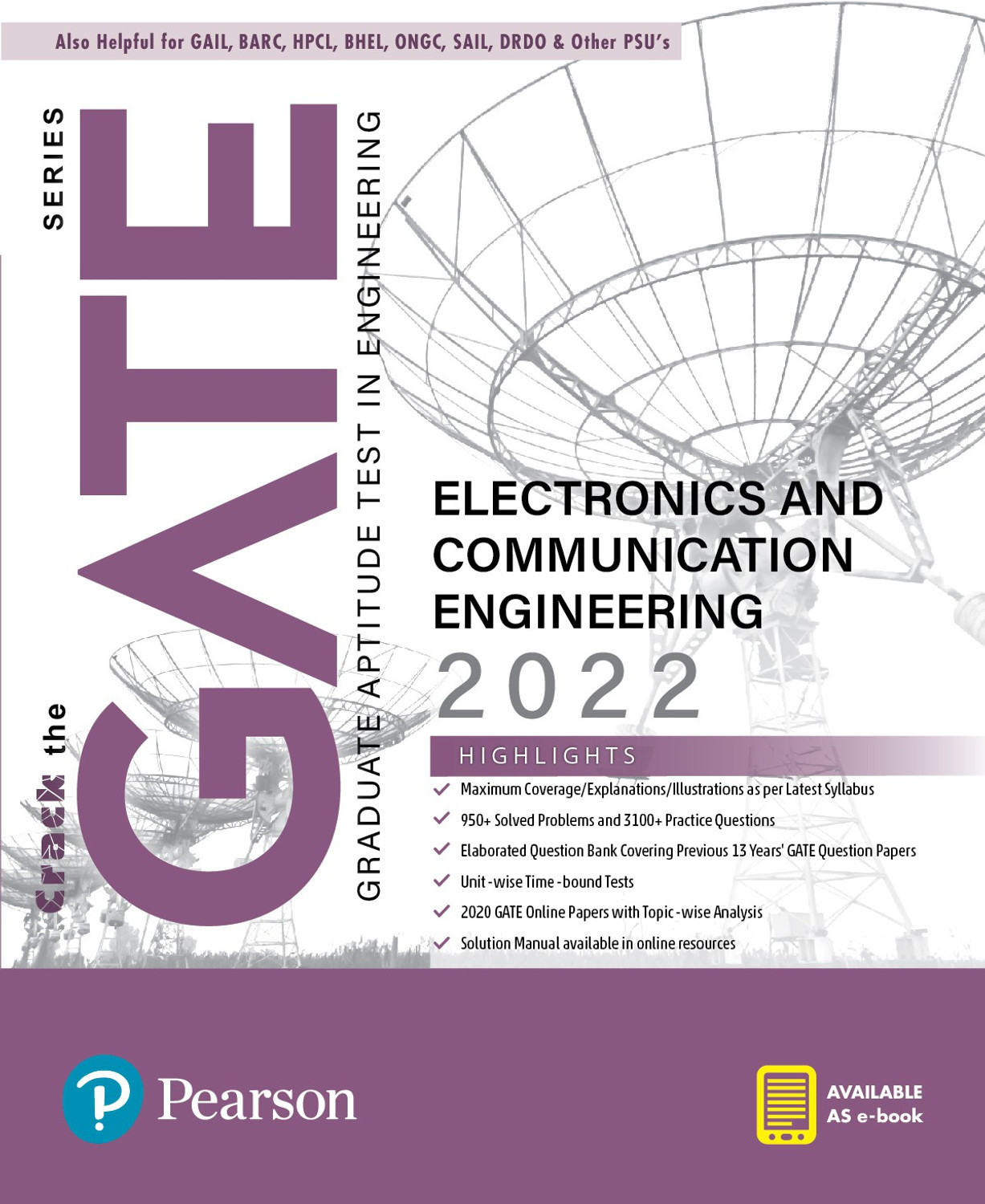 Image of GATE Electronics and Communication Engineering 2022 |By Pearson