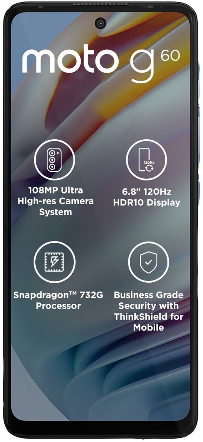 Motorola G60 (Dynamic Gray, 128 GB)