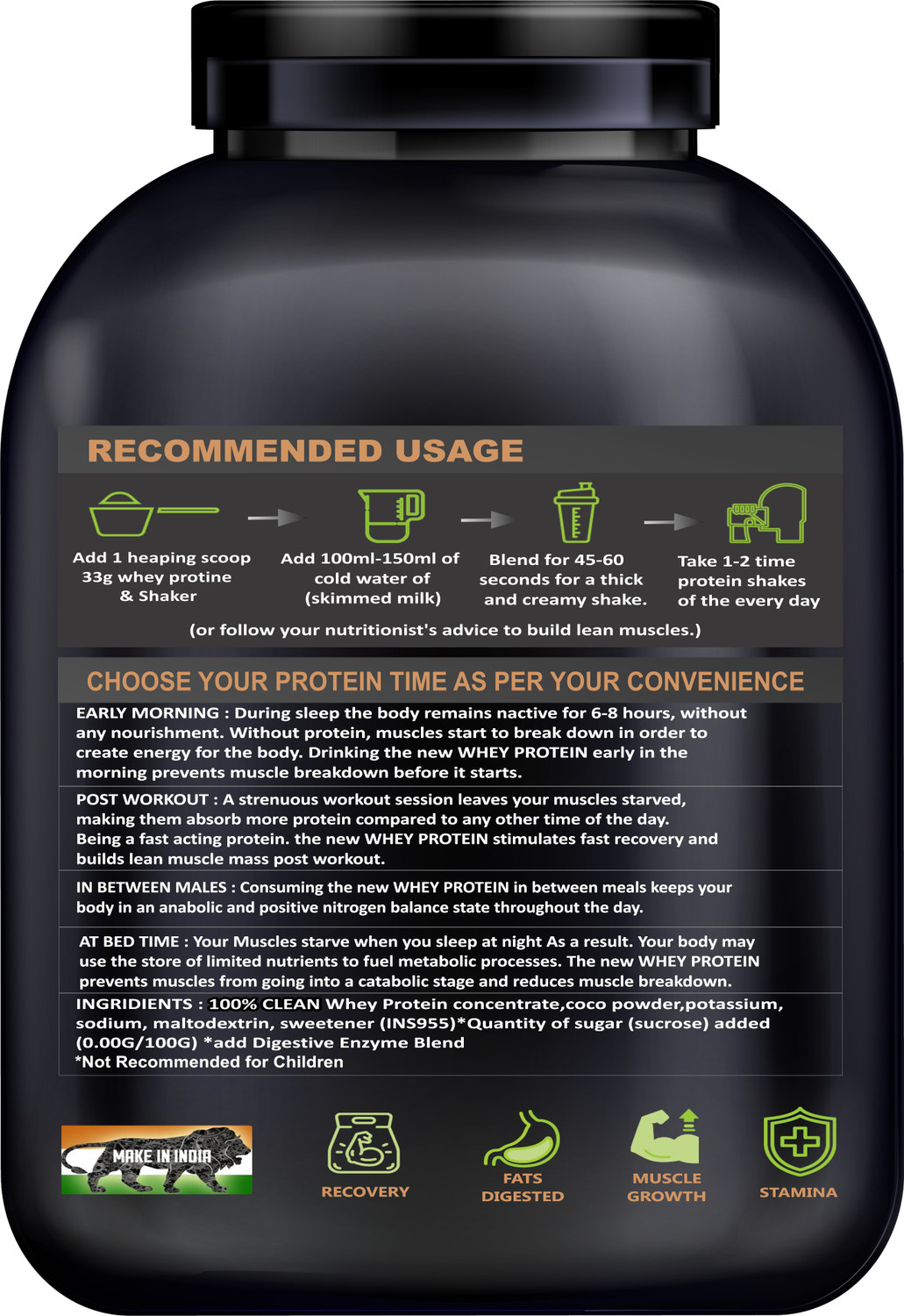 Image of iso scoop nutrition Protein Whey Protein
