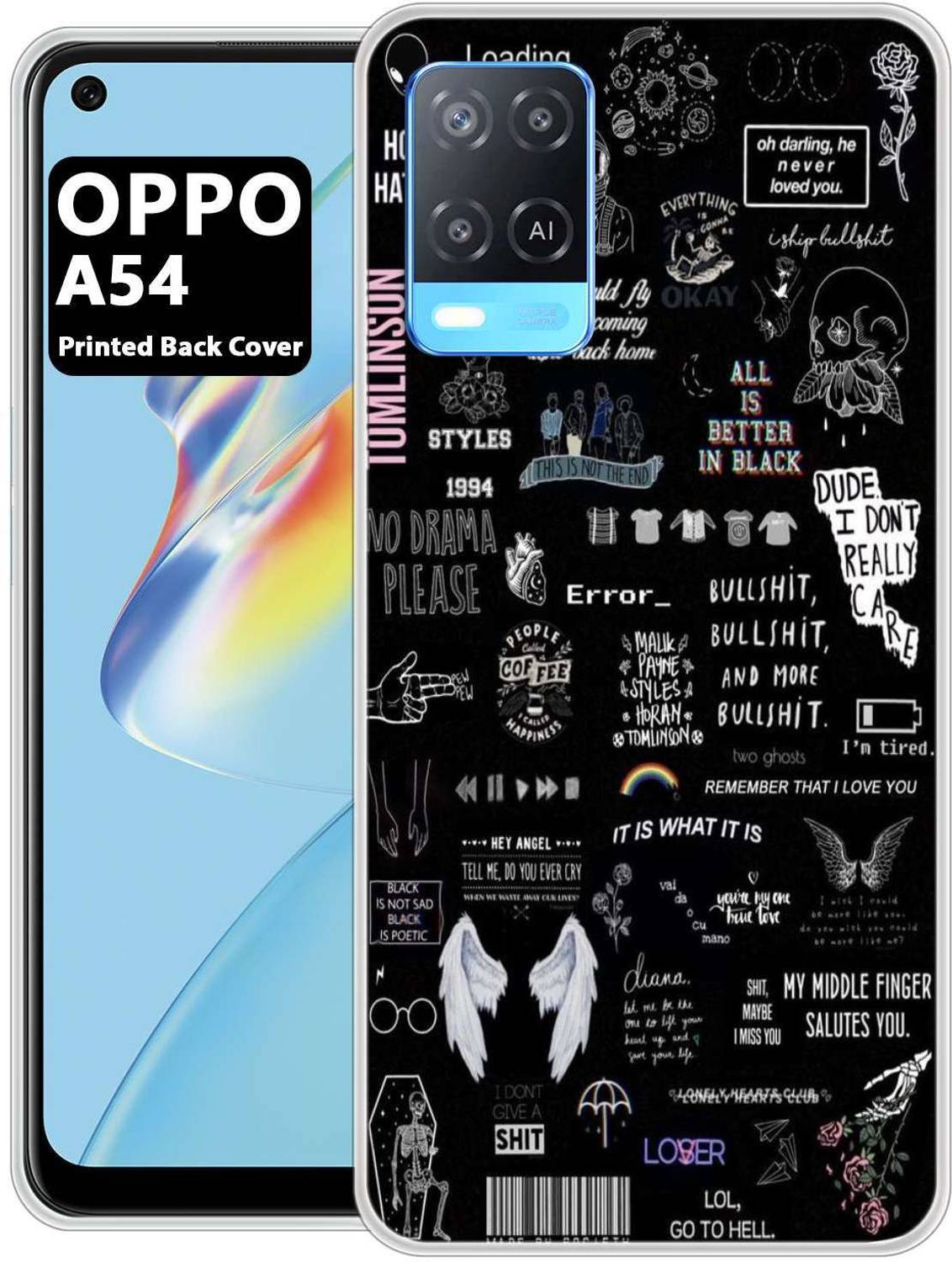 BUYMORE Back Cover for OPPO A54