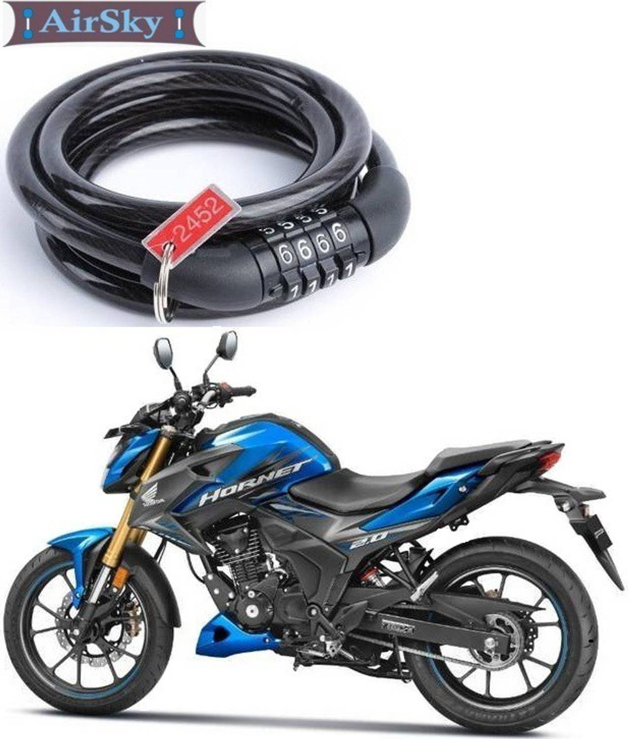 AIRSKY Steel Combination Lock For Helmet