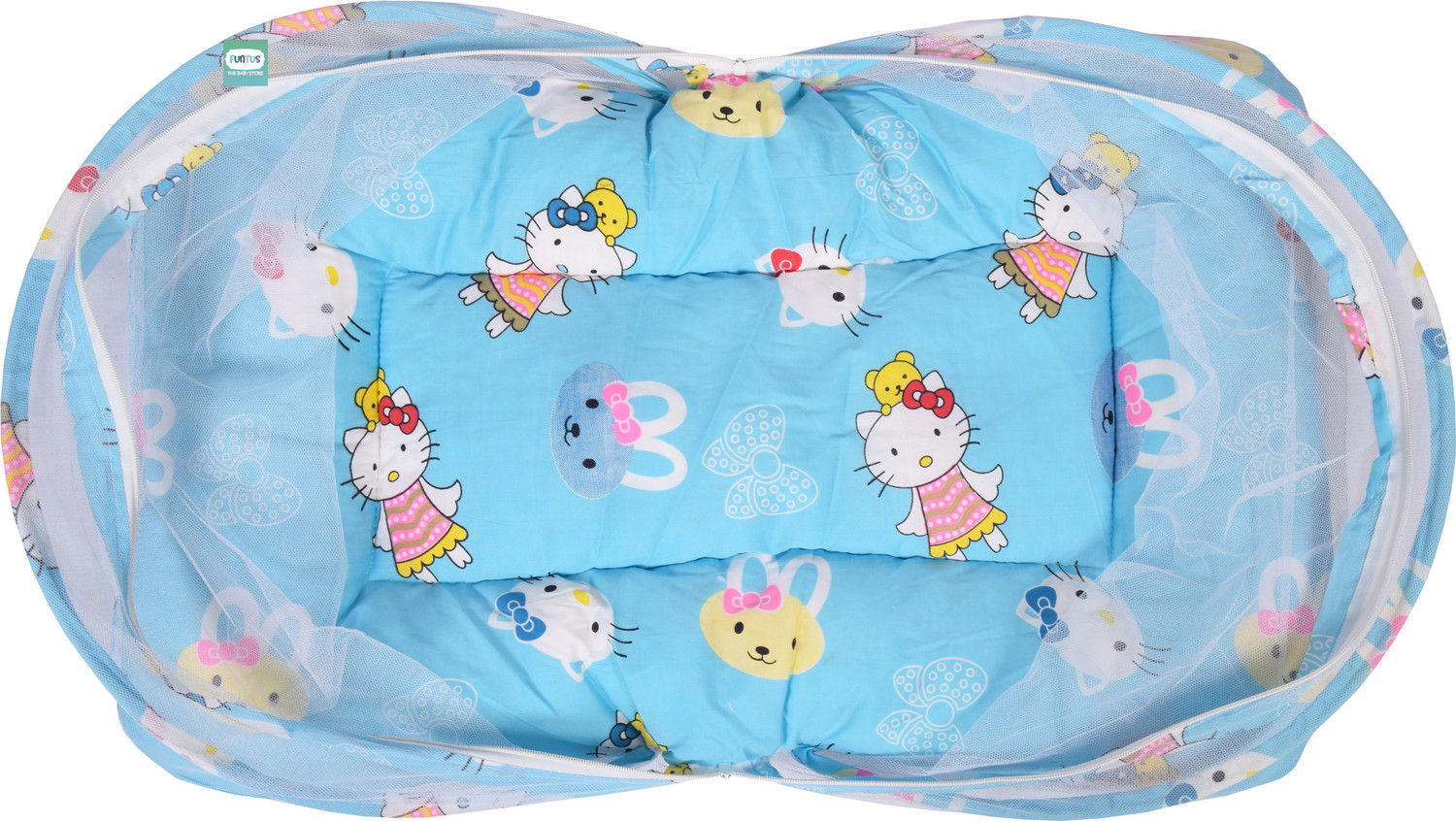 Image of Funtus Cotton Baby Bed Sized Bedding Set
