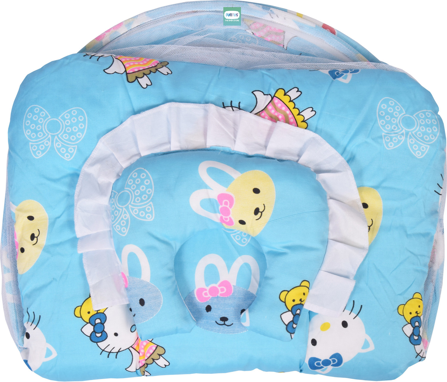 Image of Funtus Cotton Baby Bed Sized Bedding Set