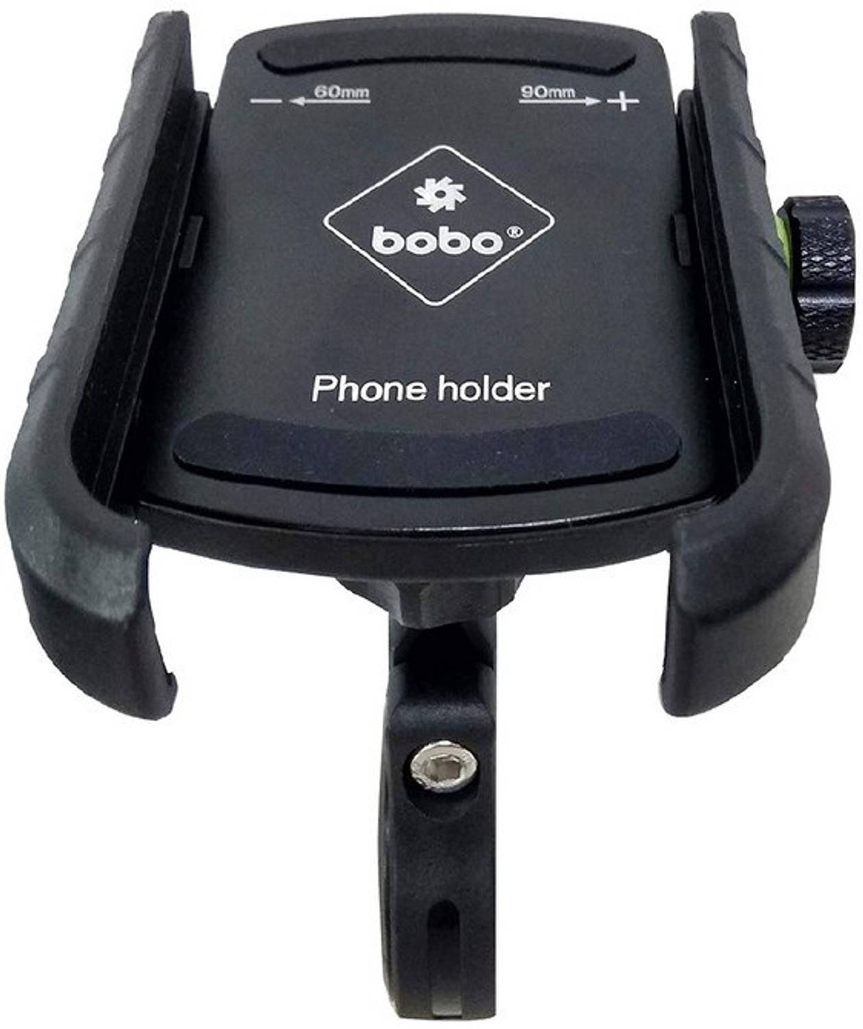BOBO Jaw-Grip Aluminium Waterproof /Motorcycle/Scooter Mount, Ideal for Maps and GPS Navigation Bike Mobile Holder