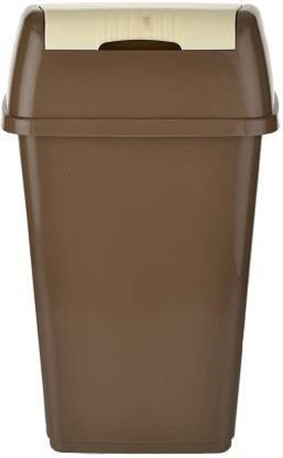 Image of PRAGATI SALES New Modern Swing Brown Dustbin ( 25 L ) Brown ( 1 pcs ) Plastic Dustbin