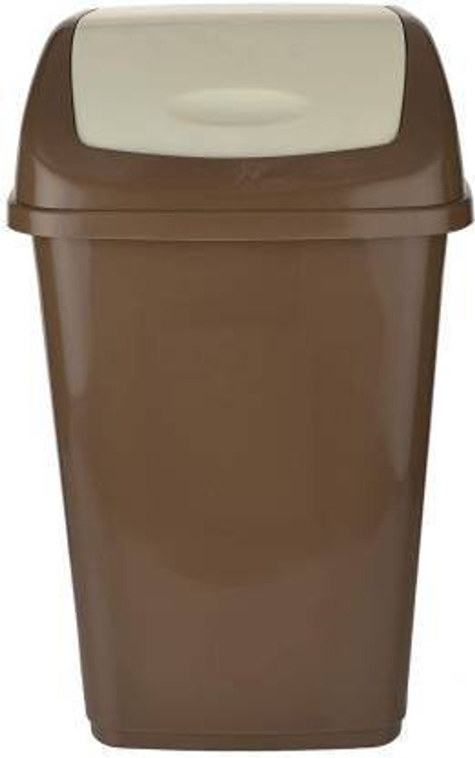 Image of PRAGATI SALES New Modern Swing Brown Dustbin ( 25 L ) Brown ( 1 pcs ) Plastic Dustbin