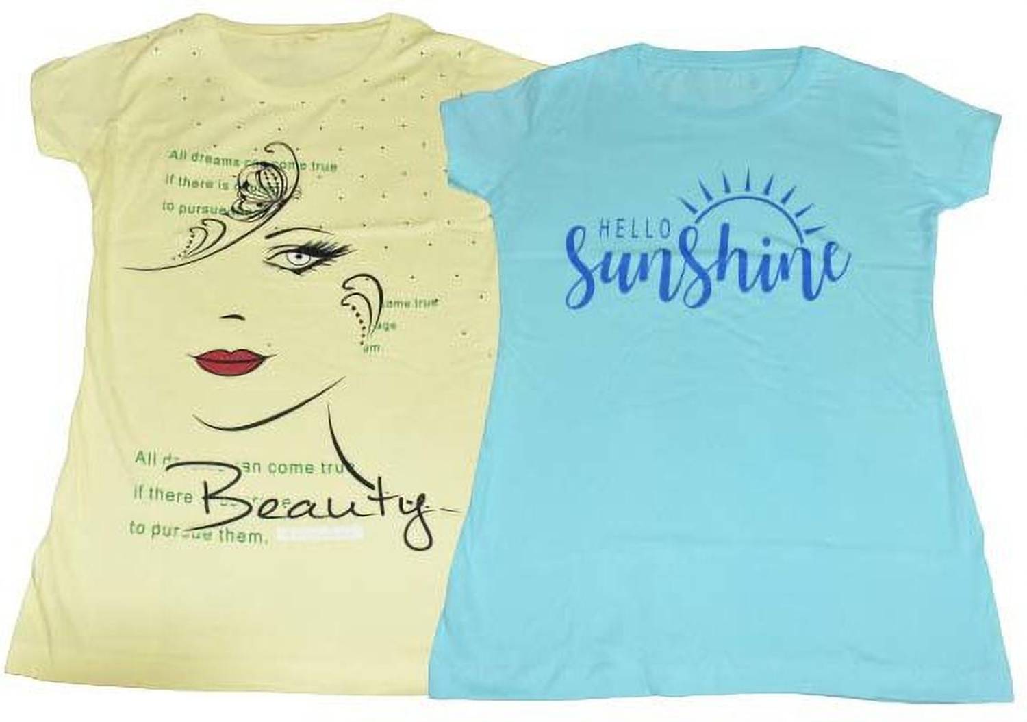 Athena Cart Boys & Girls Printed Polycotton Regular T Shirt