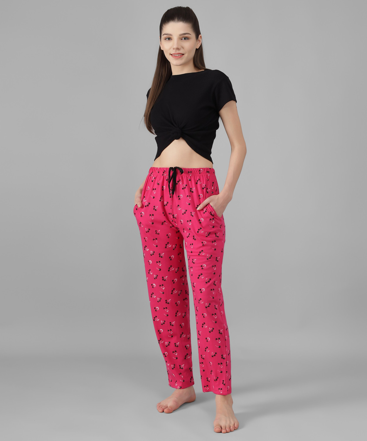 Image of Trendy World Printed Women Multicolor Track Pants