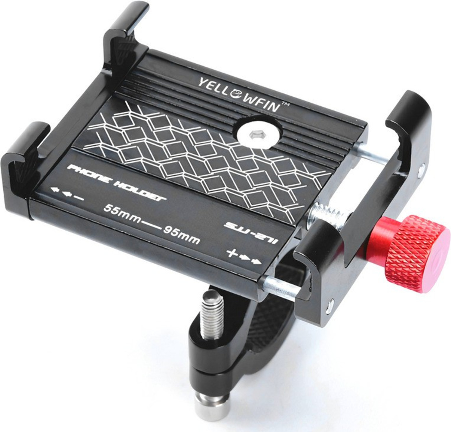 Image of Yellowfin Grip Fixed type Non rotating Bike Mobile Holder