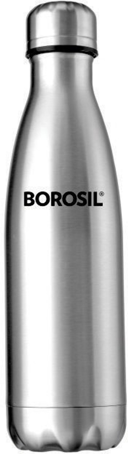 Image of BOROSIL Hydra Bolt Stainless Steel Vacuum Insulated. 350 ml Steel Flask