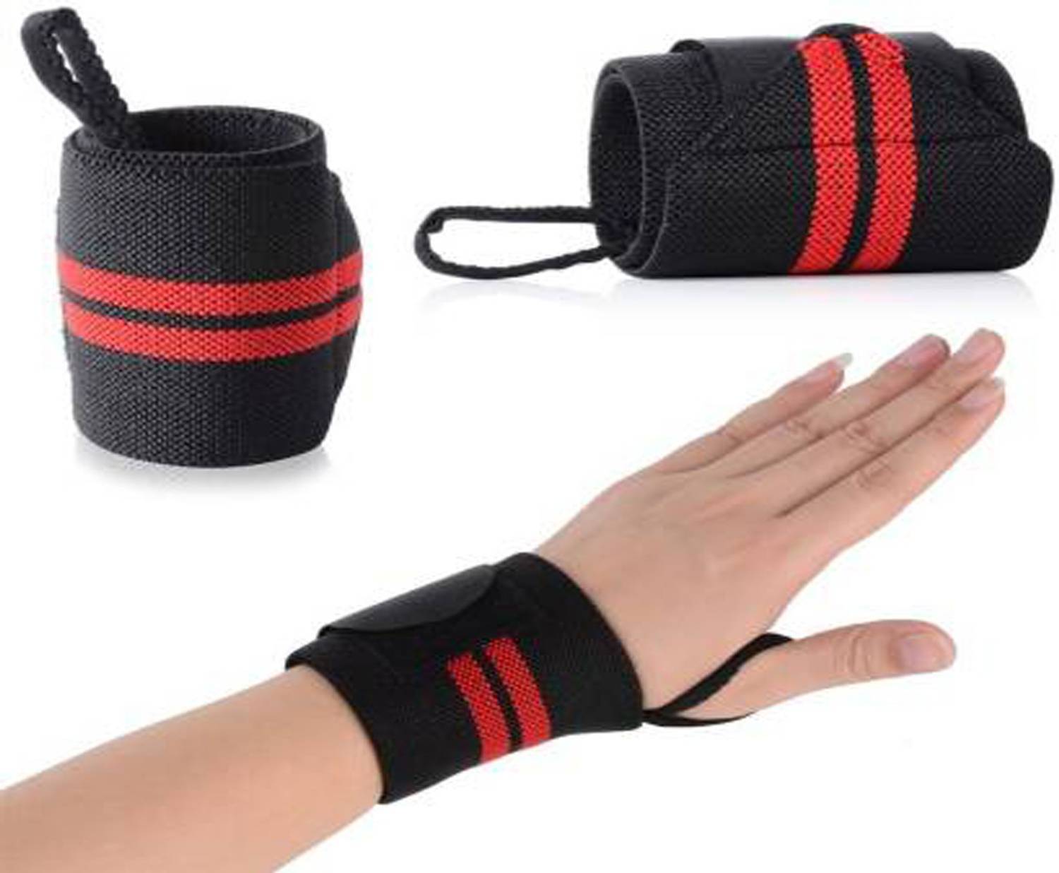 Battlestar Wrist Wrap Band , Wrist Strap For Gym and Fitness Wrist Support Wrist Support