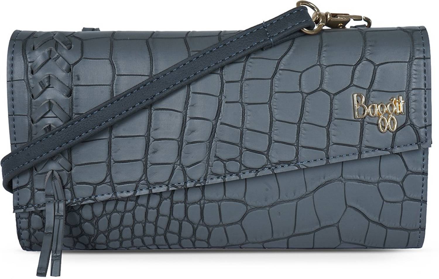 Baggit Casual Grey Clutch