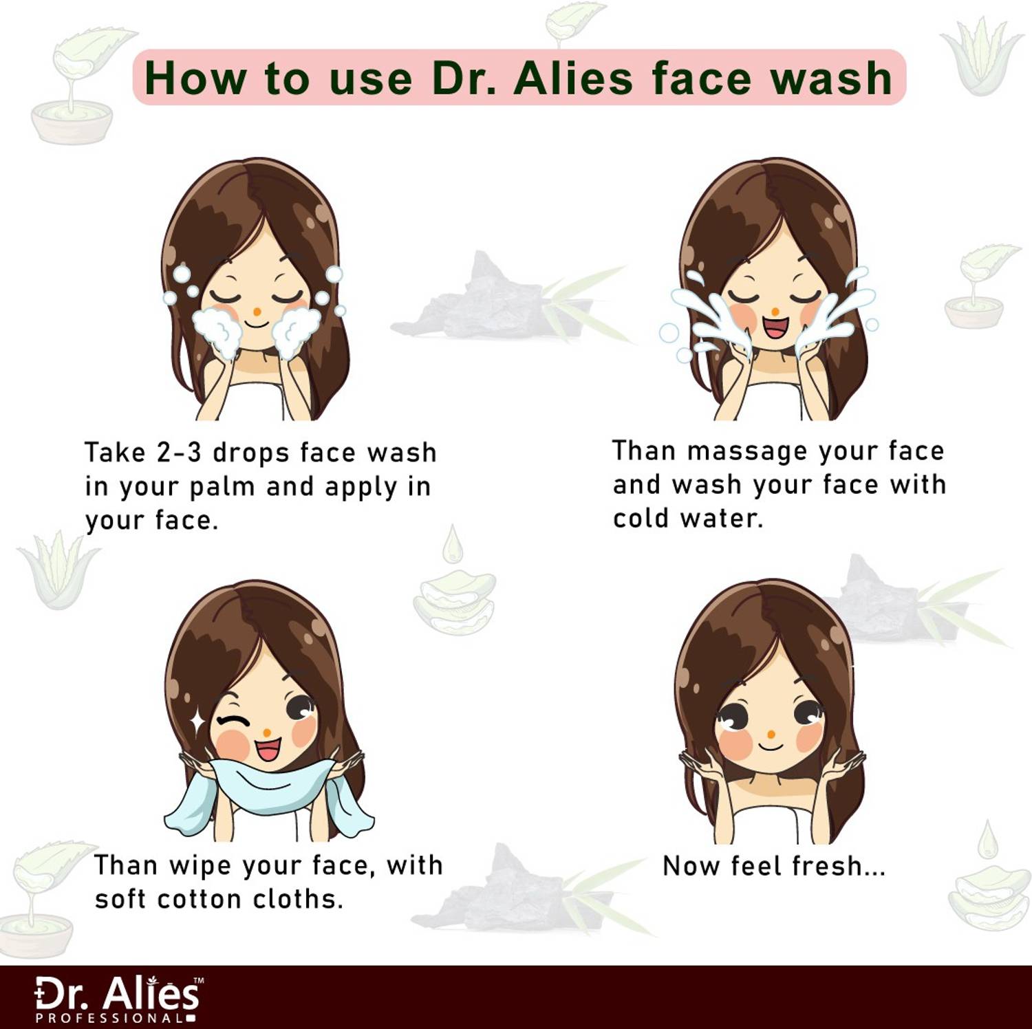 Dr. Alies Vitamin C Facewash with Ubtan 100ml - Image 2