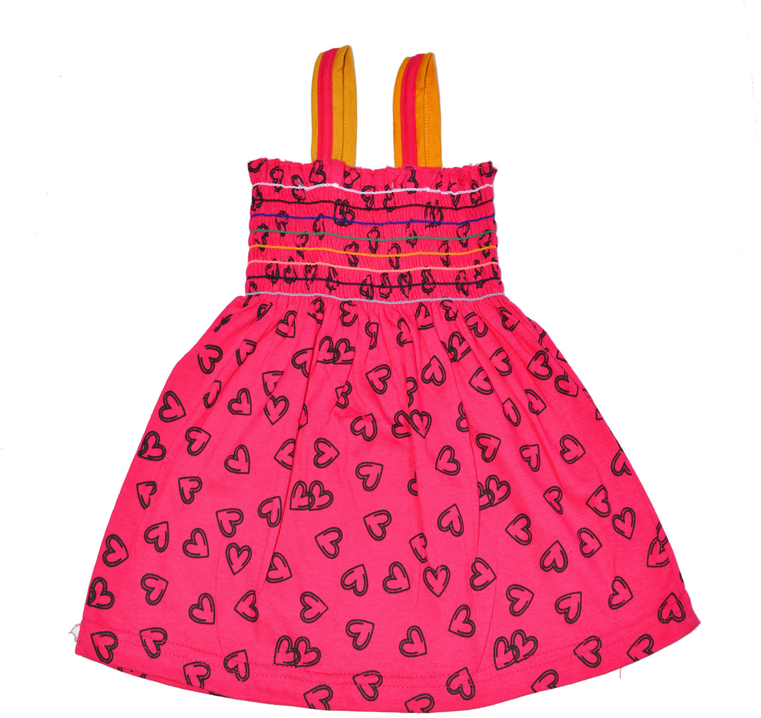 Image of Just Live Fashion Baby Girls Midi /Knee Length Casual Dress