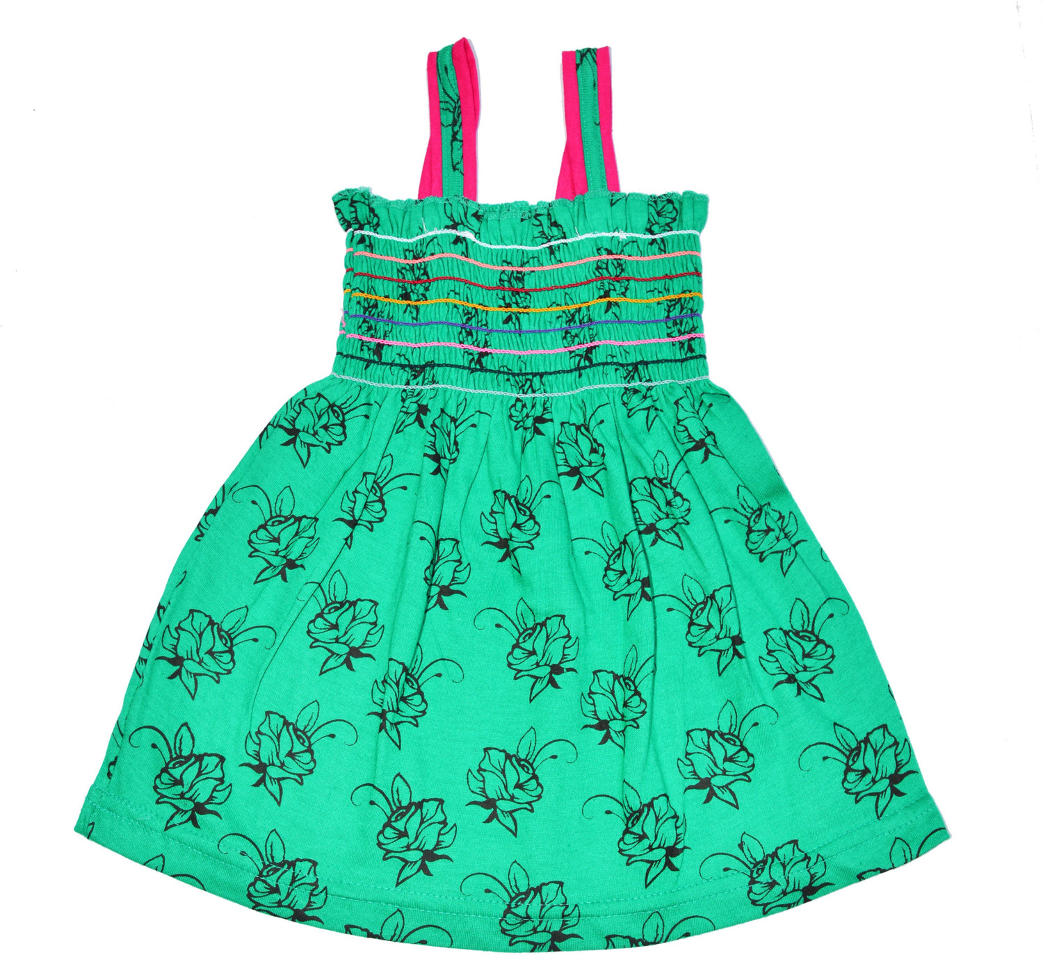 Image of Just Live Fashion Baby Girls Midi /Knee Length Casual Dress