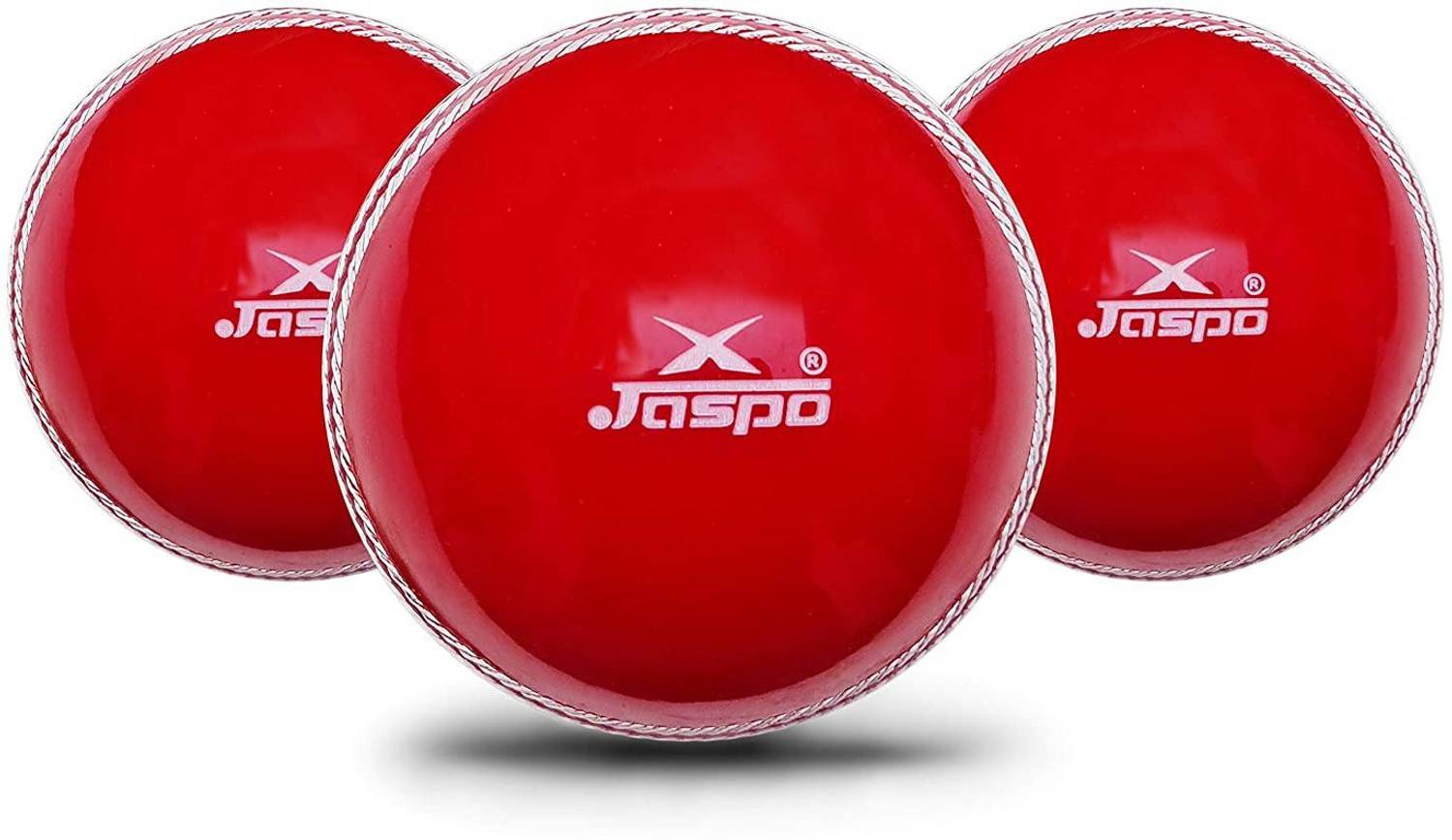 Jaspo Cricket Ball Soft Cricket Training Ball (Standard, Pack of