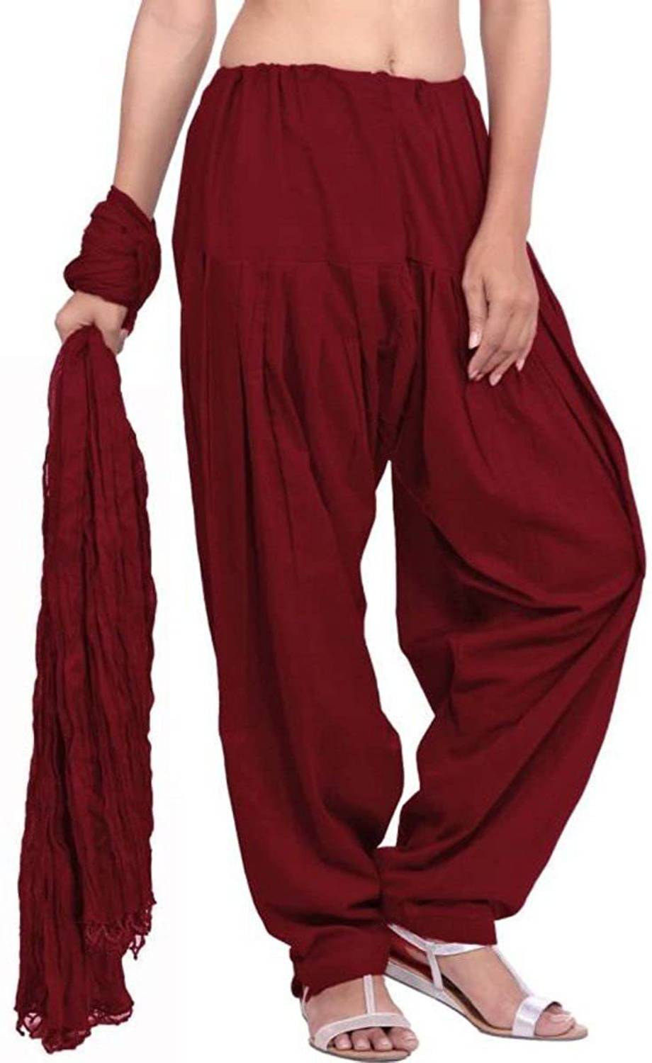 NOBHOB Women Patiala Dupatta Set