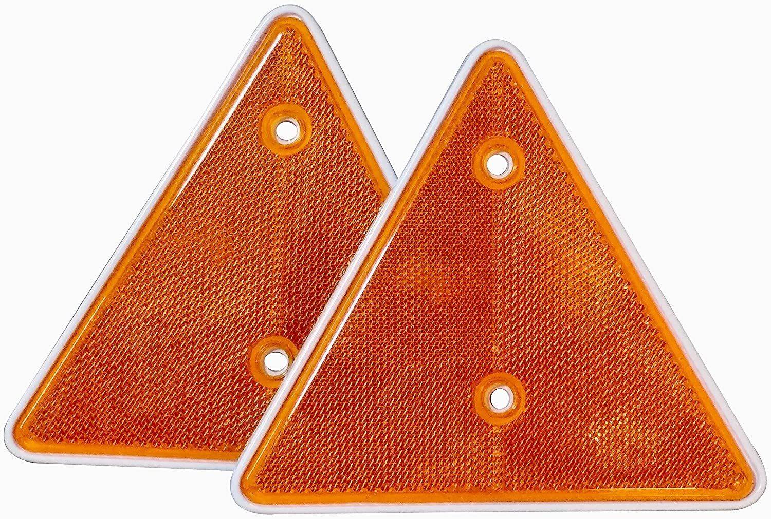 Allpartssource Back Marker Indicator Triangle Automotive Reflector Car Reflector Light