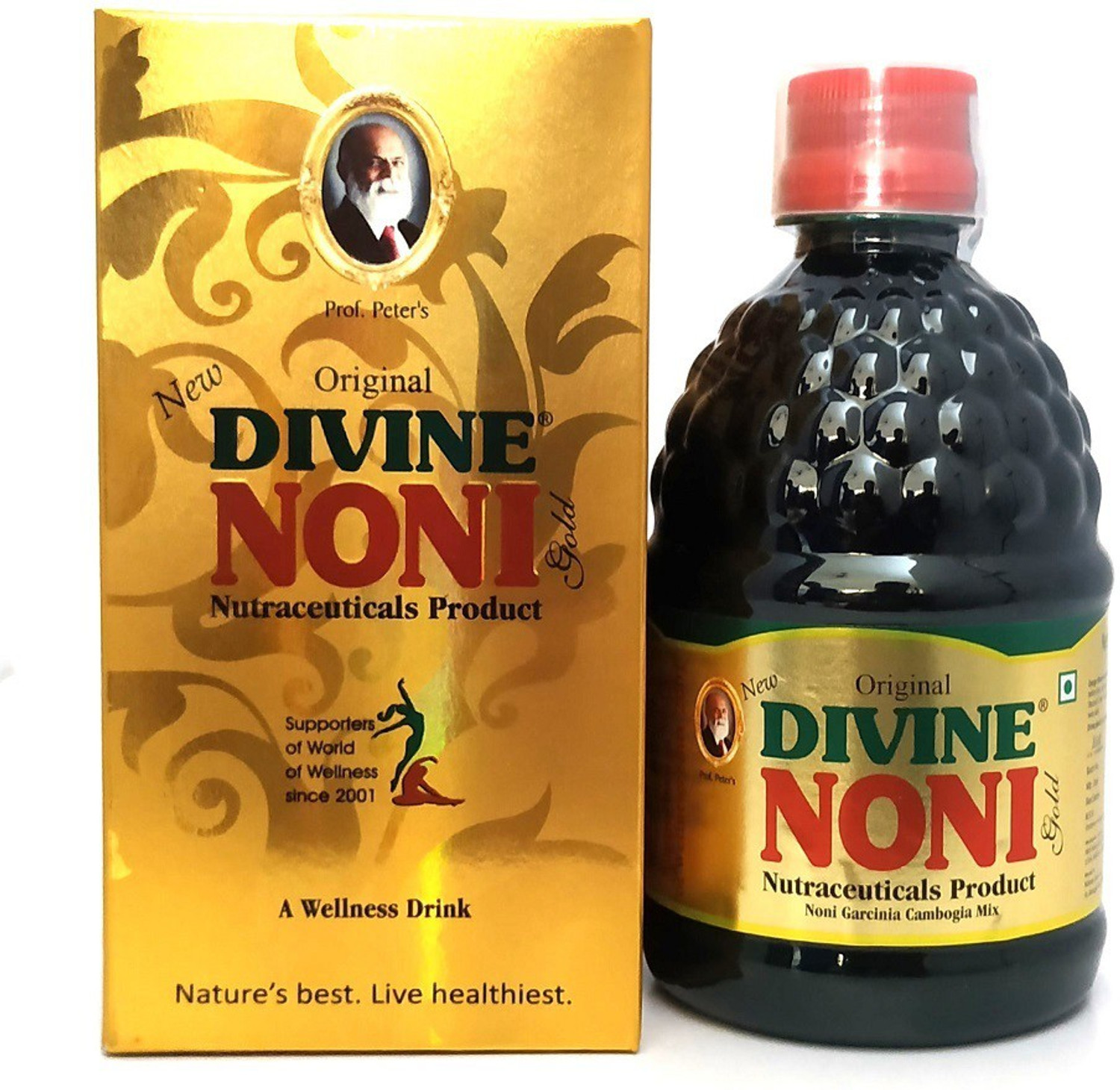 Image of Divine Noni Juice Gold 400 ml, Noni Health Drink, Great Immune Booster
