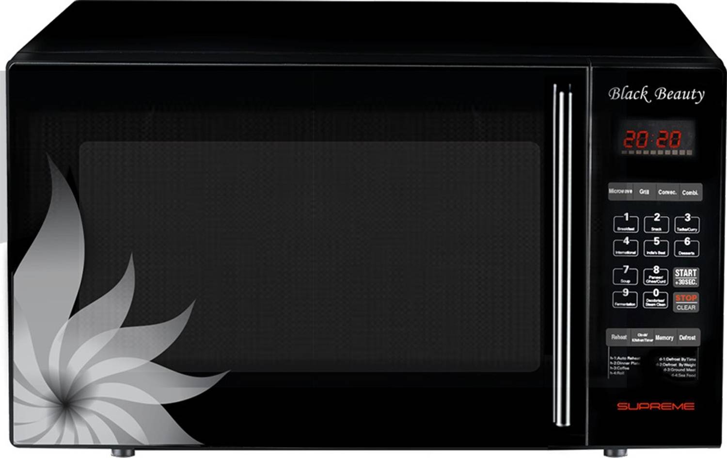ONIDA 28 L Convection Microwave Oven (MO28CES18B, Black)