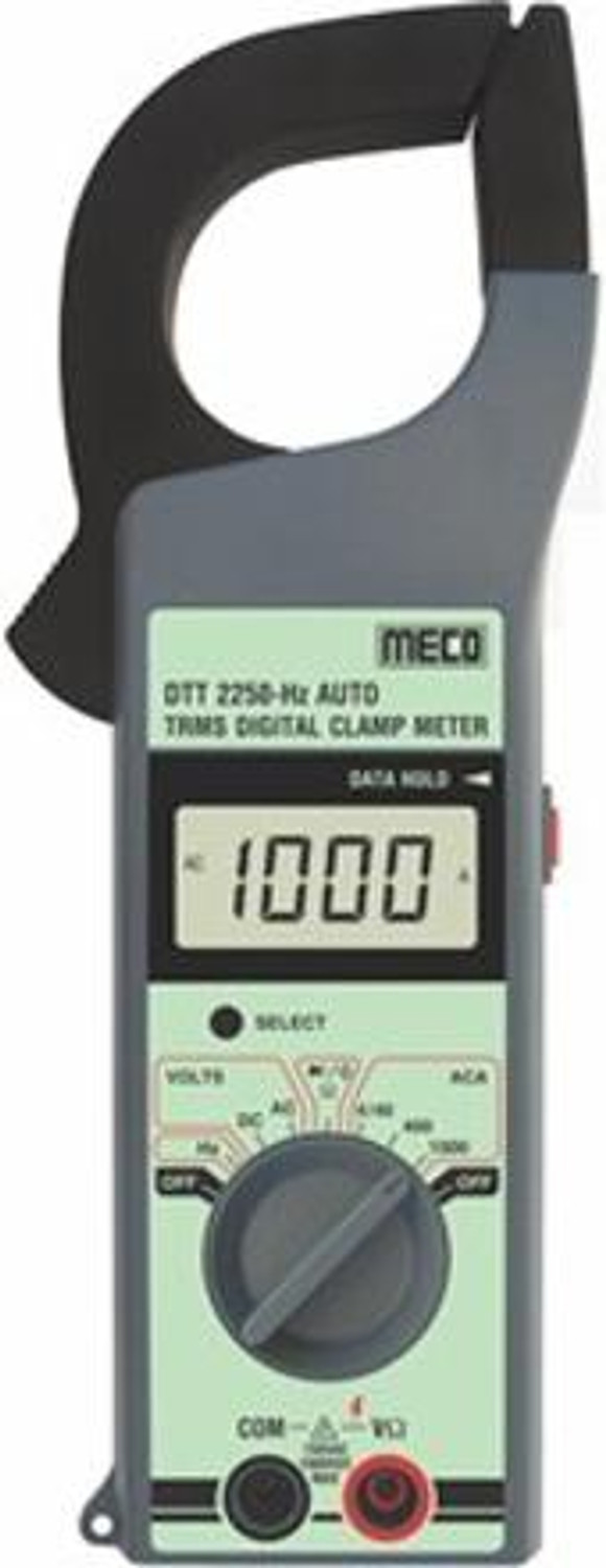 Image of Meco DTT 2250 HZ AUTO TRMS DIGITAL CLAMPMETER Digital Multimeter