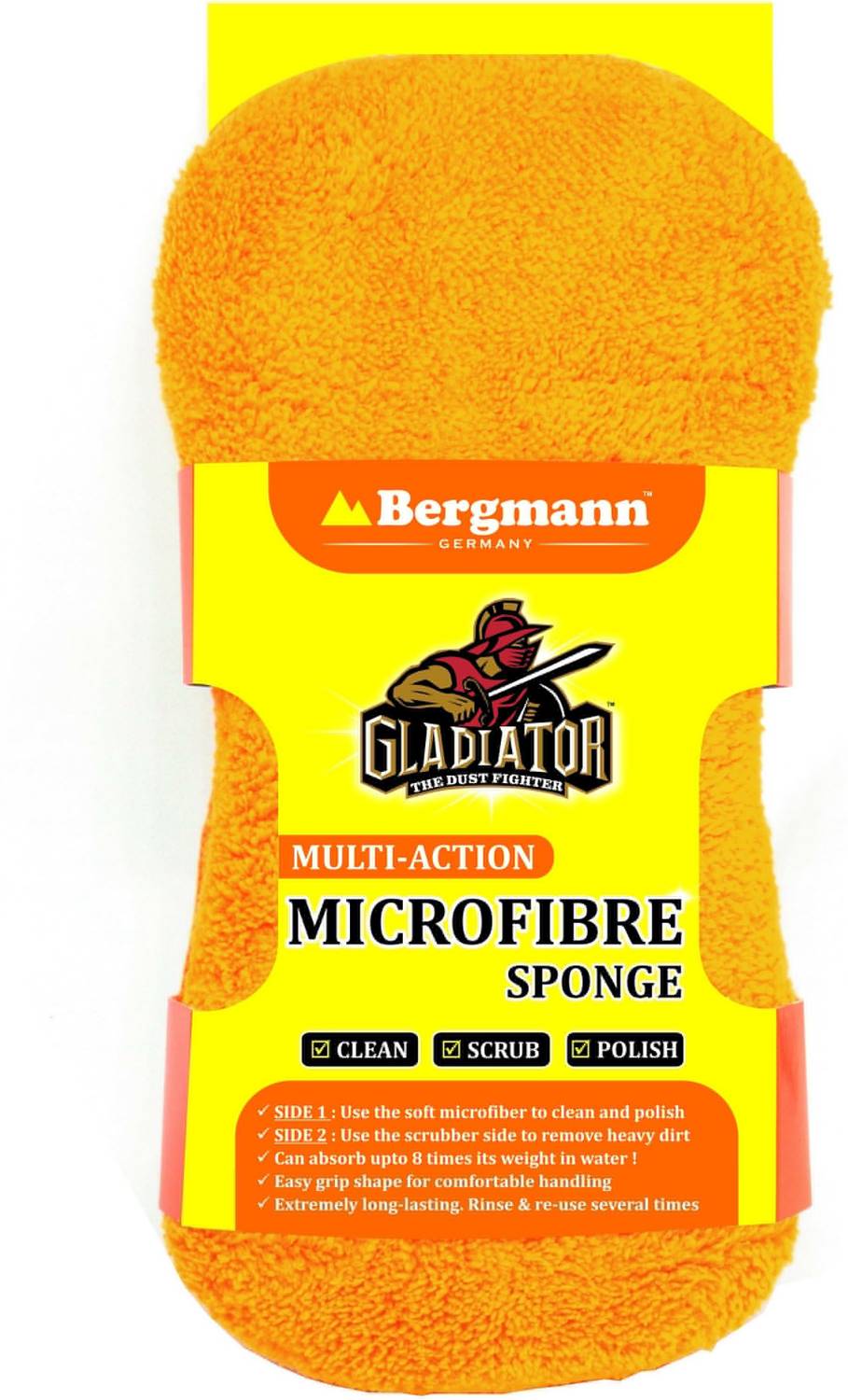Bergmann Microfiber Vehicle Washing Sponge