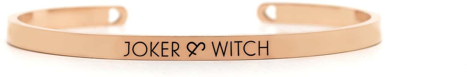 Image of Joker & Witch Watch & Jewellery Combo (Pink)