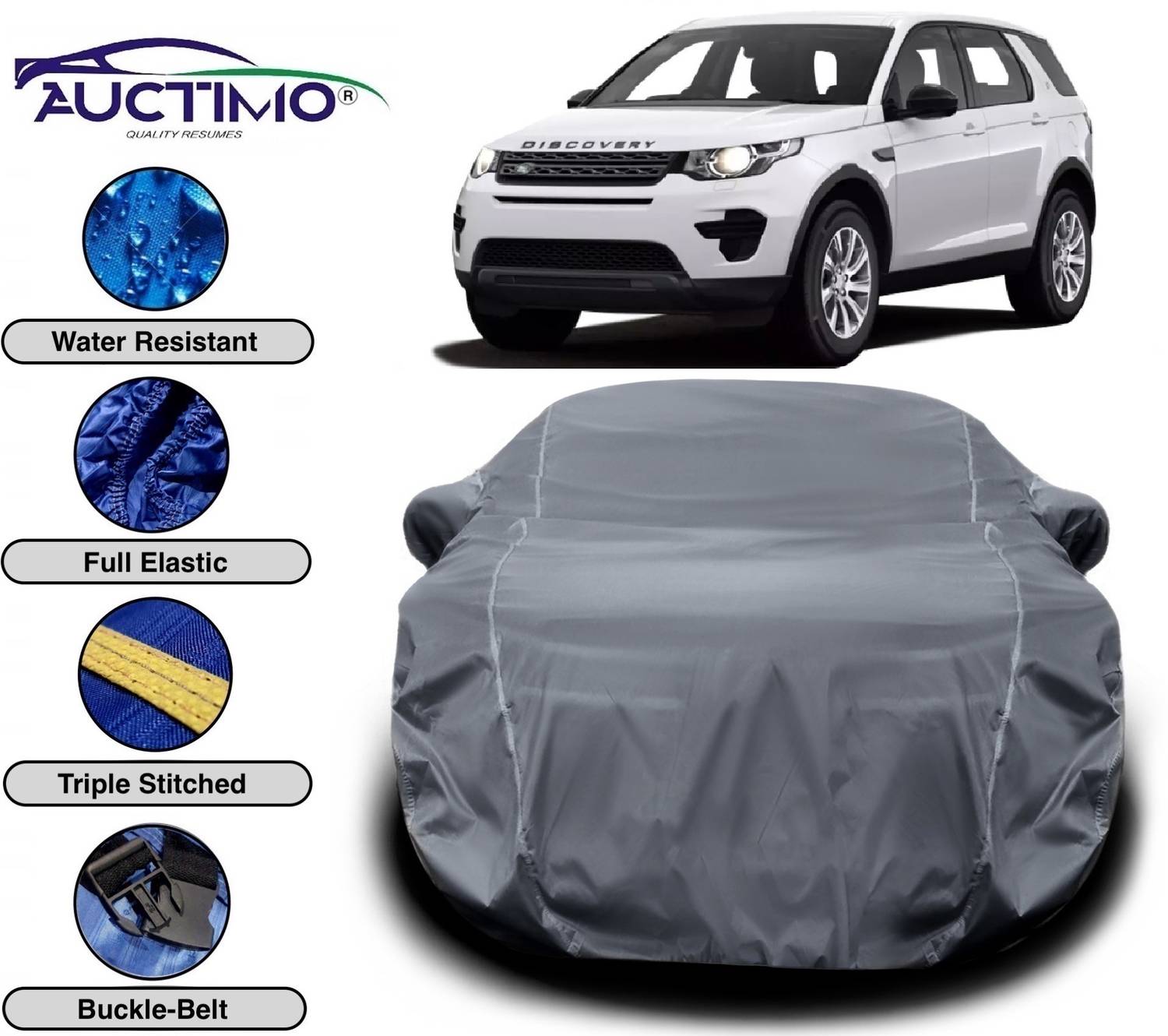 AUCTIMO Car Cover For Land Rover Discovery Sport (With Mirror Pockets)