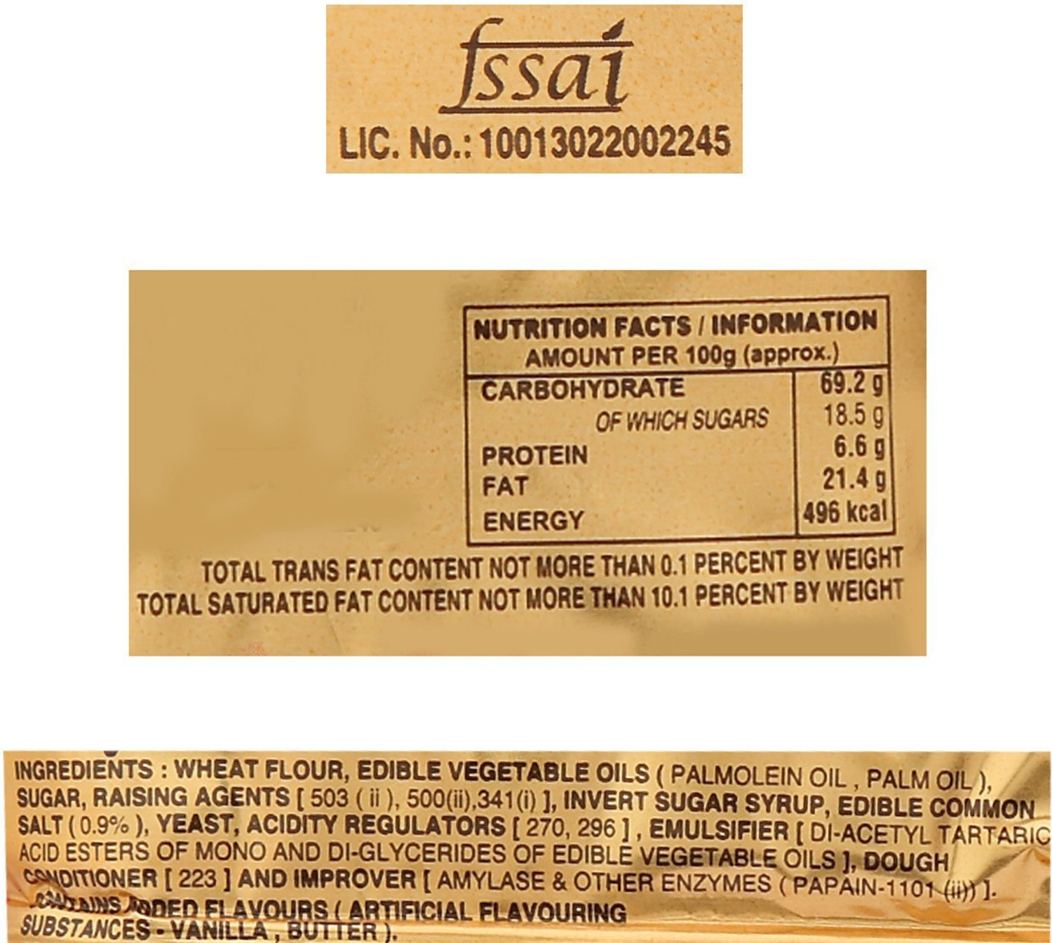 Image of PARLE Krack Jack Crackers Sweet & Salty Biscuit