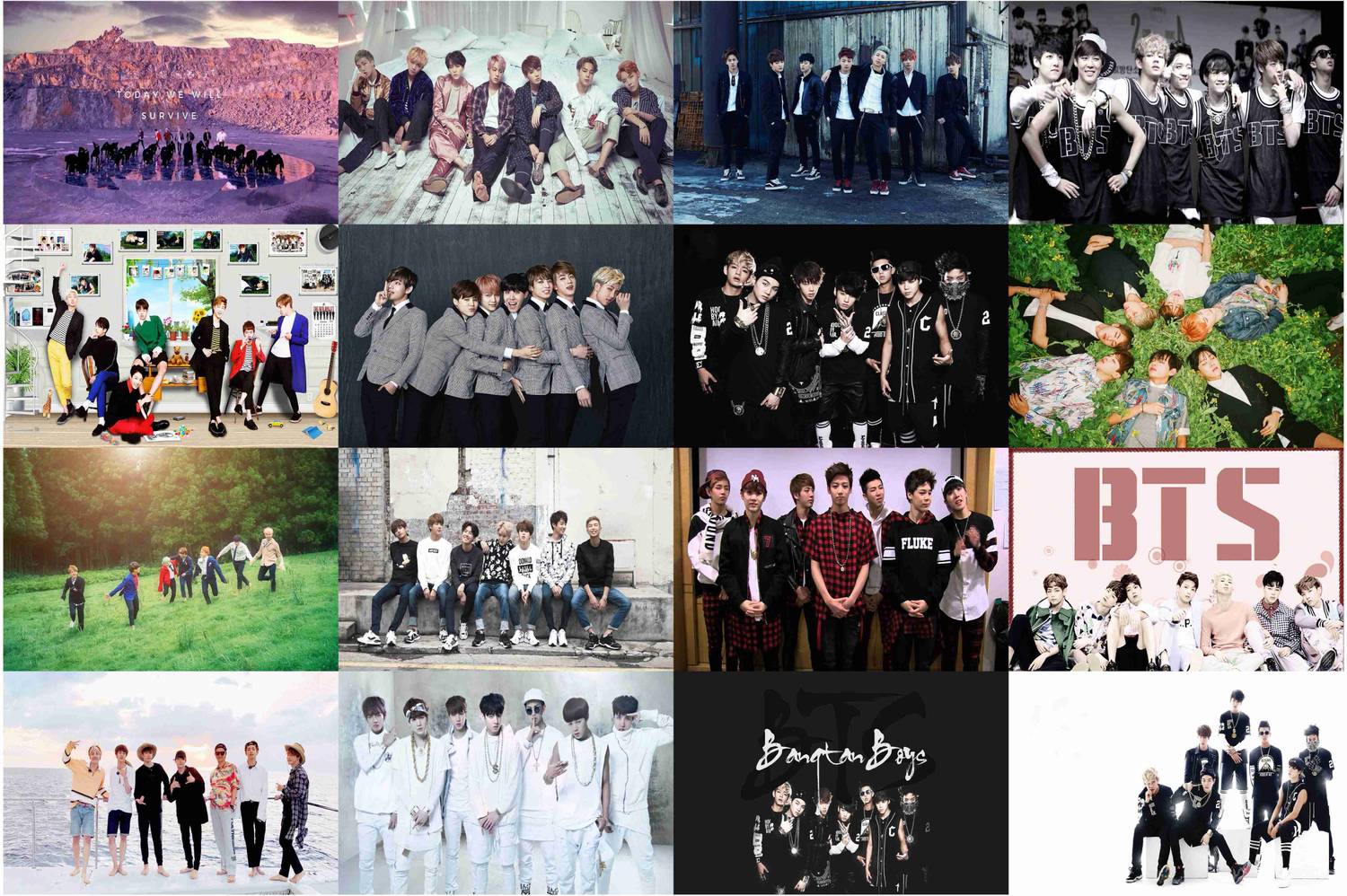 BTS クラウドベリー 韓国 当選 ALL ポスカ セット medium-kpop-bts-combo-poster-