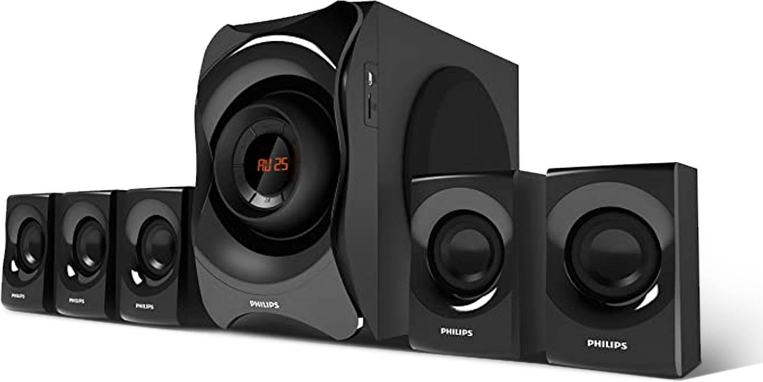 PHILIPS SPA8000B/94 120 W Bluetooth Home Audio Speaker (Black, 5.