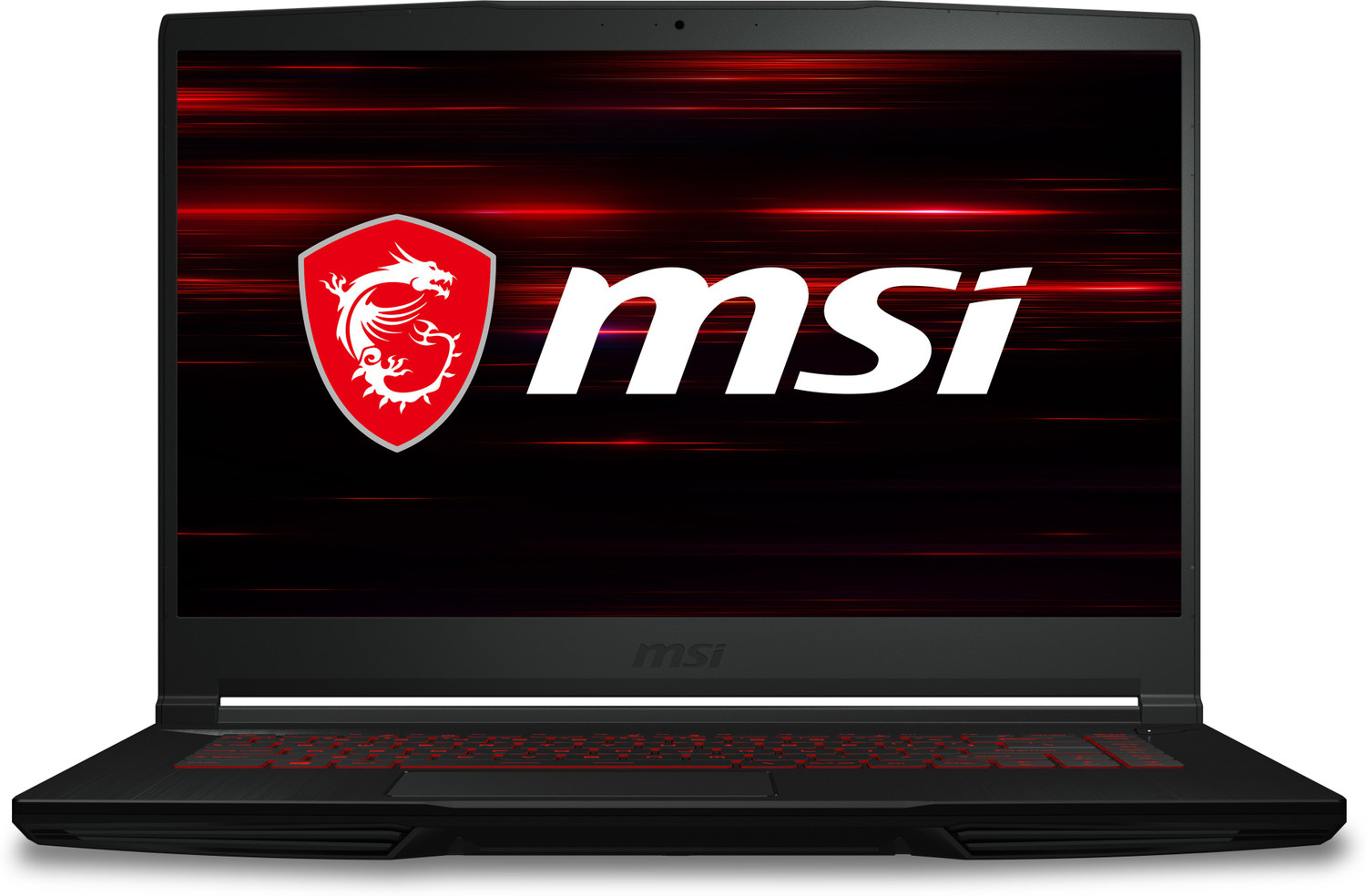Image of MSI GF63 Thin Intel Core i7 10th Gen 10750H - (8 GB /1 TB HDD /256 GB SSD /Windows 10 Home /4 GB Graphics /NVIDIA GeForce GTX 1650 Max Q /60 Hz) GF63 Thin 10SCXR-1617IN / GF63 Thin 10SC-610IN Gaming Laptop