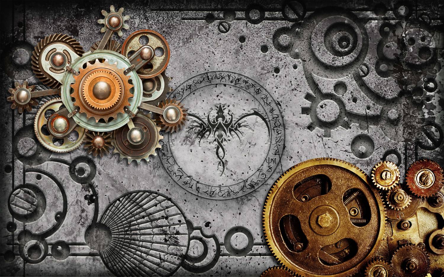 BUSY2BUY L2186 Machinery Laptop Sticker Vinyl Laptop Skin Compatible for 15.6 inch