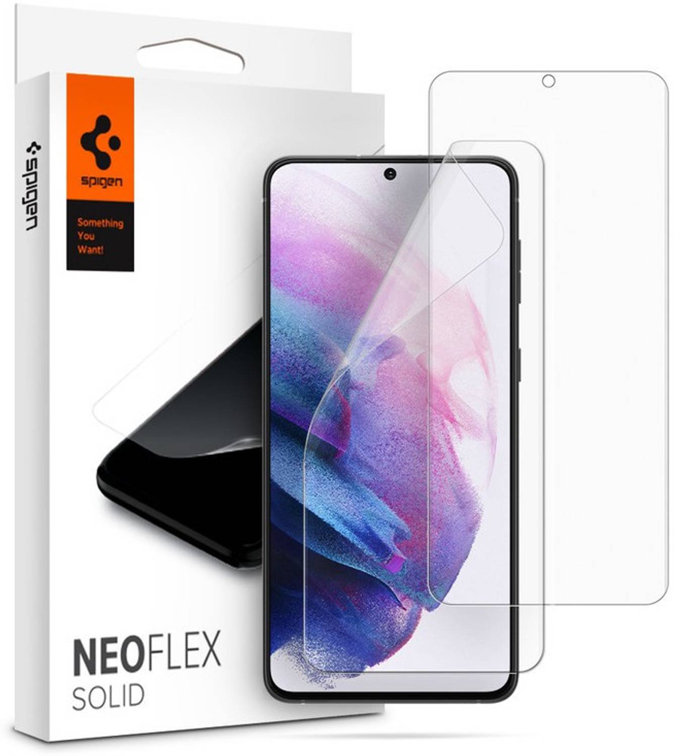 Spigen Screen Guard for Samsung Galaxy S21 (Pack of 2)