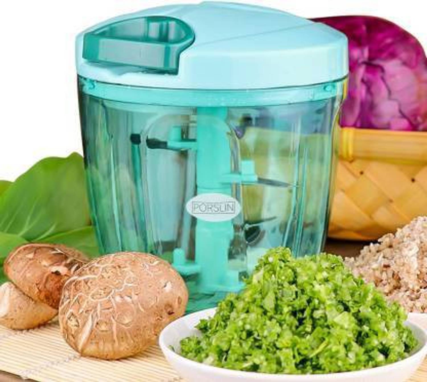 NavneetPriya 900 ML Green Mini Chopper - Image 1