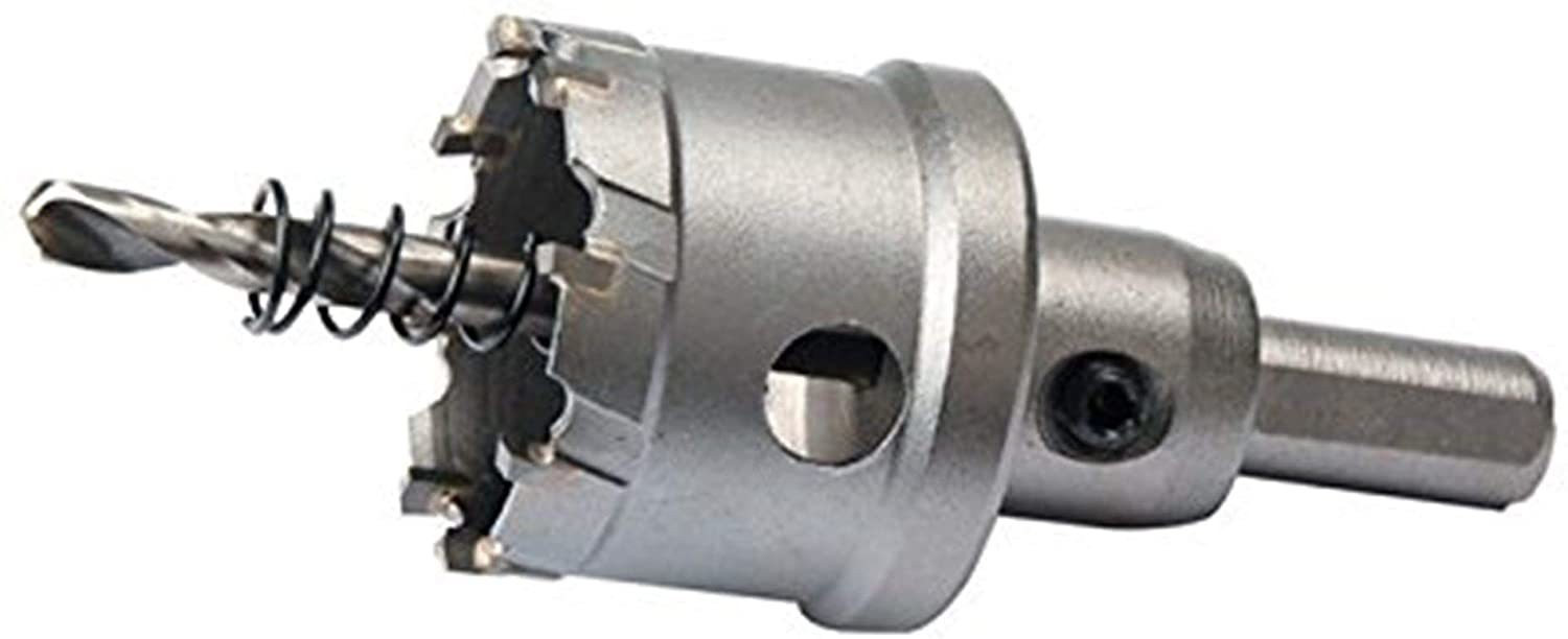 Image of ASHRAFI Tipped TCT Hole Saw-45 mm HSS Tungsten Carbide Tipped TCT Hole Saw (Grey)-45 mm Auger Drill Bits