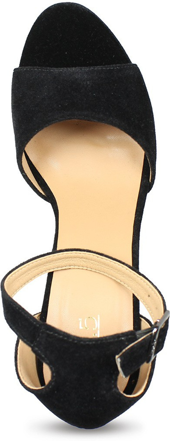 Image of Inc.5 Women Heels Sandal (Black, 5)