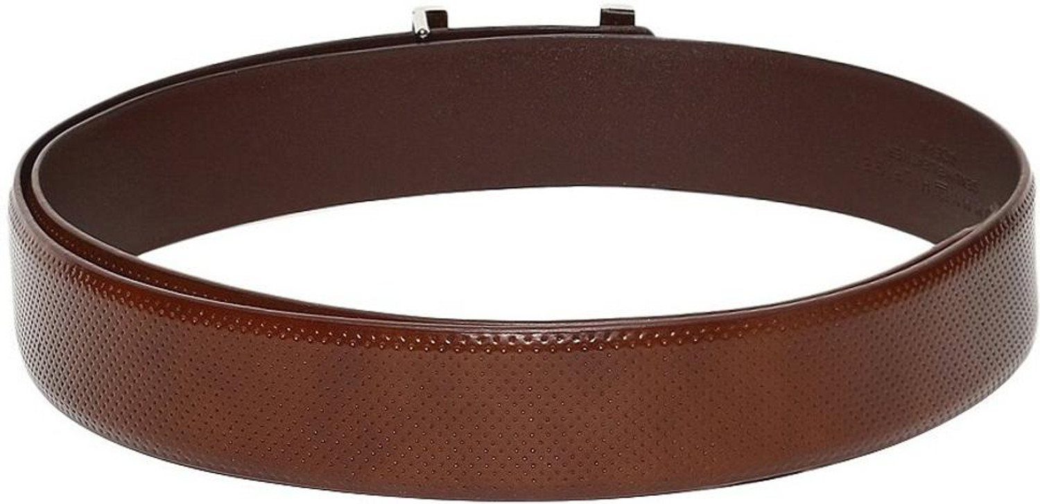 Image of TOMMY HILFIGER Men Formal Tan Genuine Leather Belt