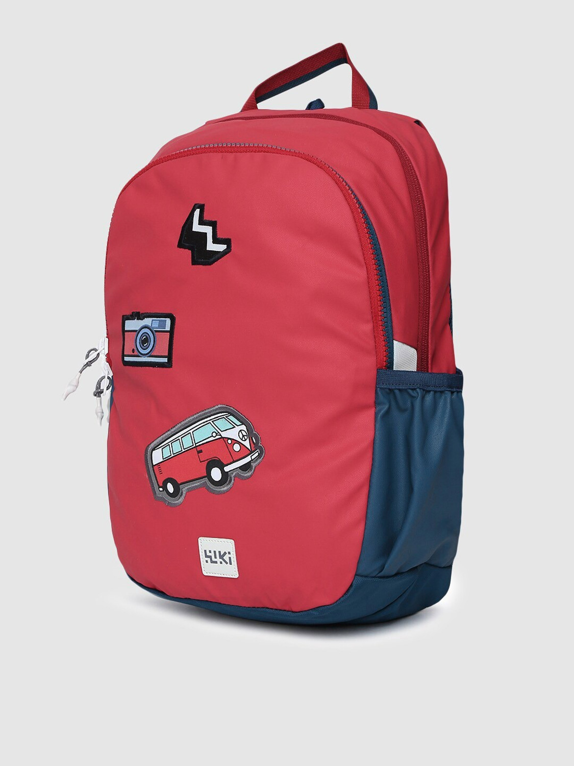 Image of Wildcraft WIKI CHAMP 2+ Badges Red 15 L Backpack