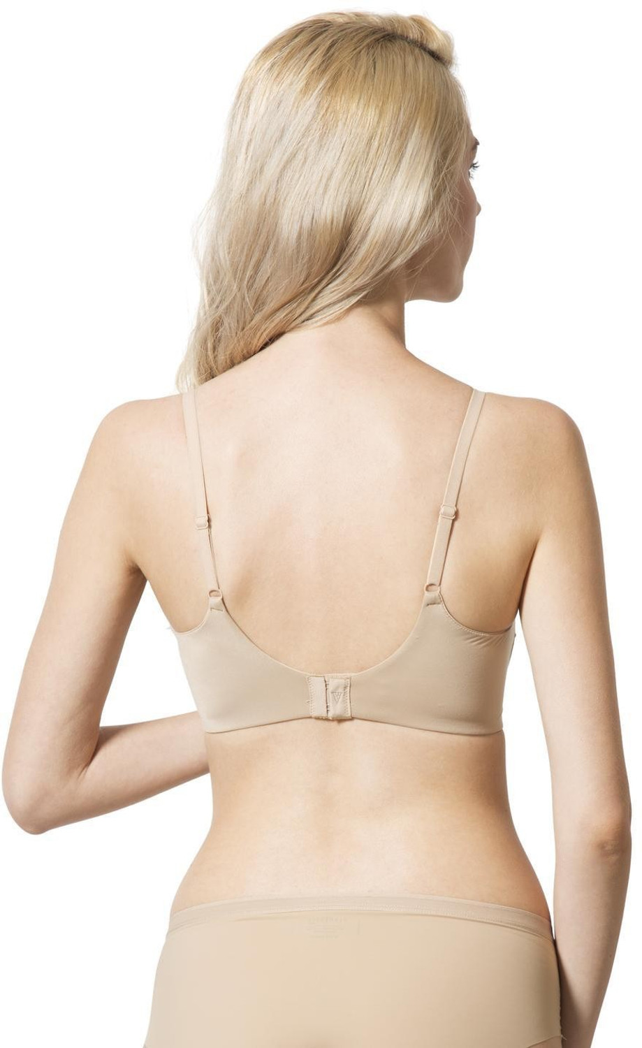 Image of VAN HEUSEN Plush Back No Slip Strap 16 Hours Of Comfort Women T-Shirt Lightly Padded Bra