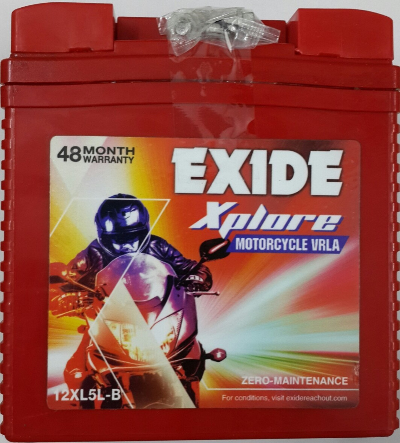 Image of EXIDE 12XL5L-B 5 Ah Battery for Bike