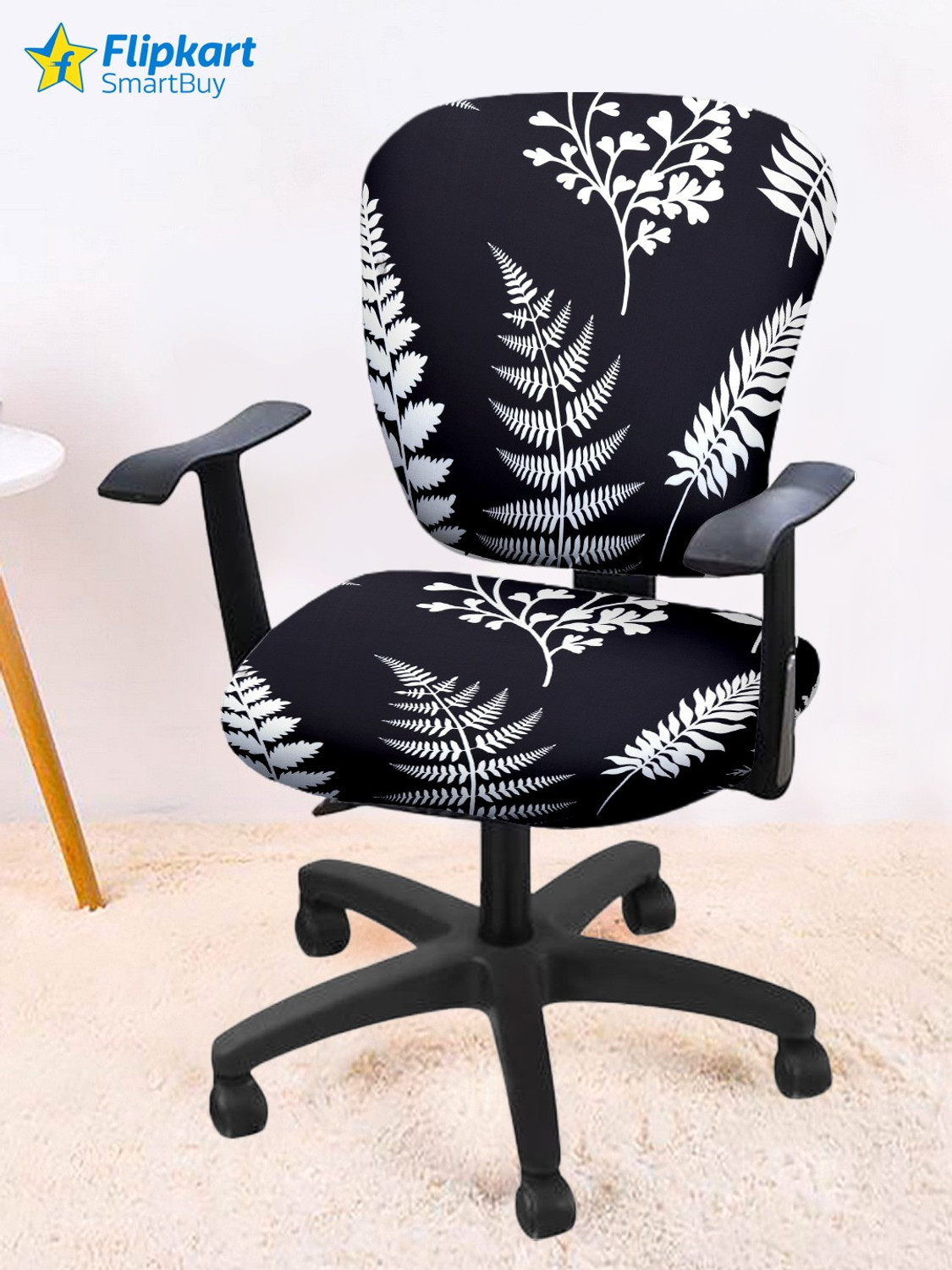 Image of Flipkart SmartBuy Polyester 1 Seater Chair Floral Cover