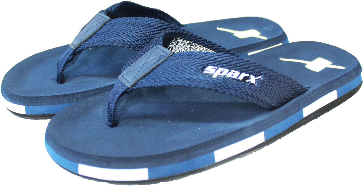 Image of Sparx Men Flip Flops (Blue, 9)