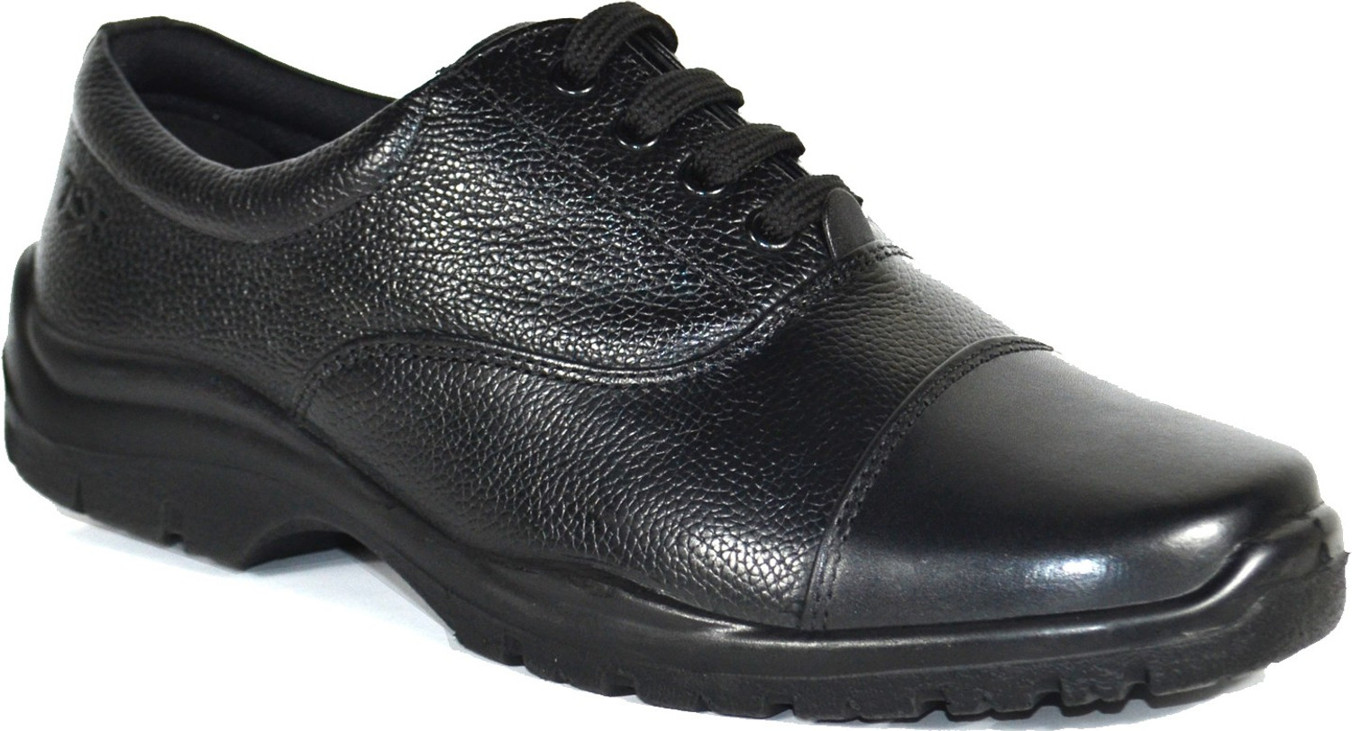 Image of TSF TSF Genuine Leather 0923 Black police Shoes Corporate Casuals For Women