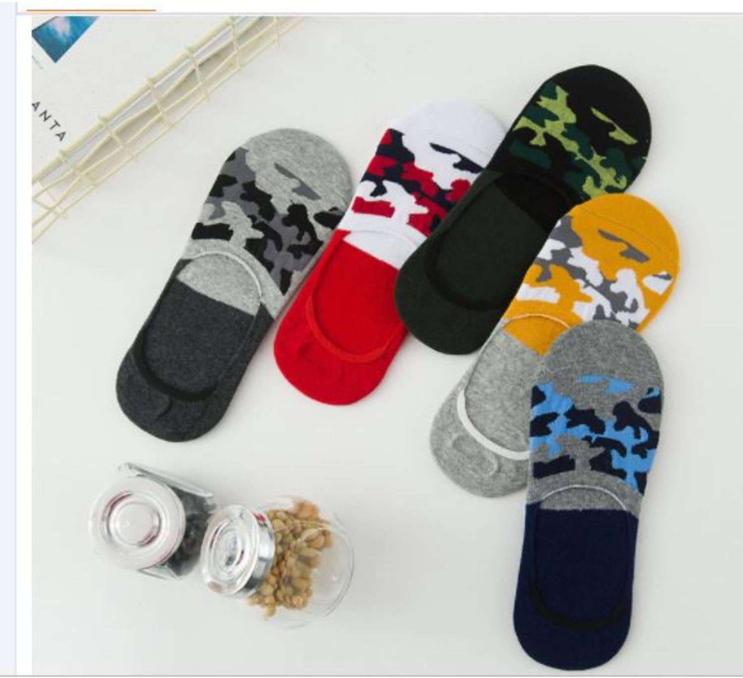 Bracevor Summer Socks, Ladies socks for summer, cotton socks, loafer socks for mens Men & Women Self Design Peds/Footie/No-Show, Low Cut
