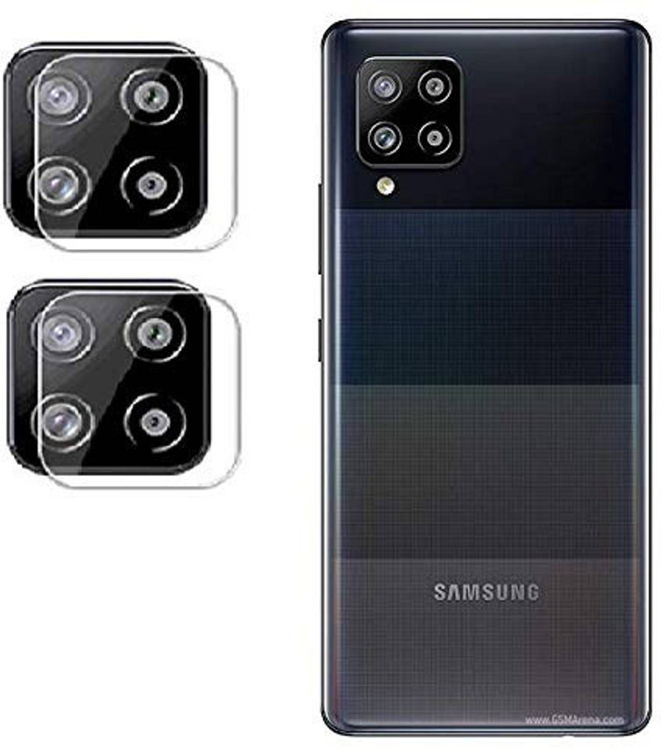 Anaya Back Camera Lens Glass Protector for Samsung M32