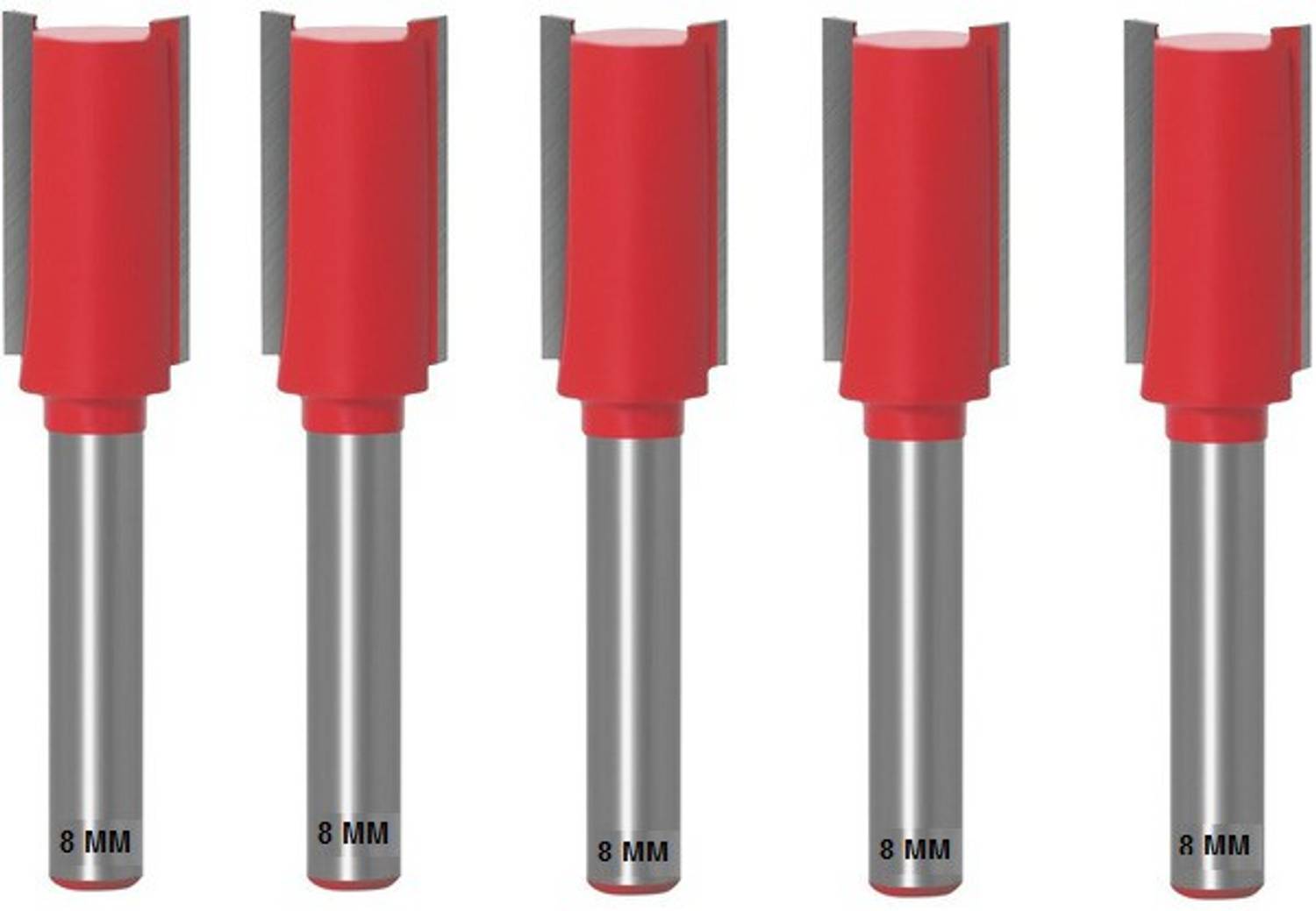 ALPHABET 8MM-SHANK ( Cut Dia.12 MM) STRAIGHT ROUTER/TRIMMER BITS