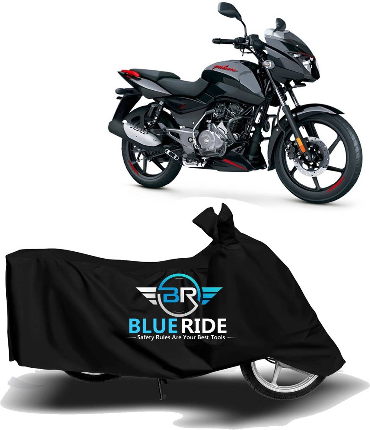 BLUERIDE Two Wheeler Cover for Bajaj