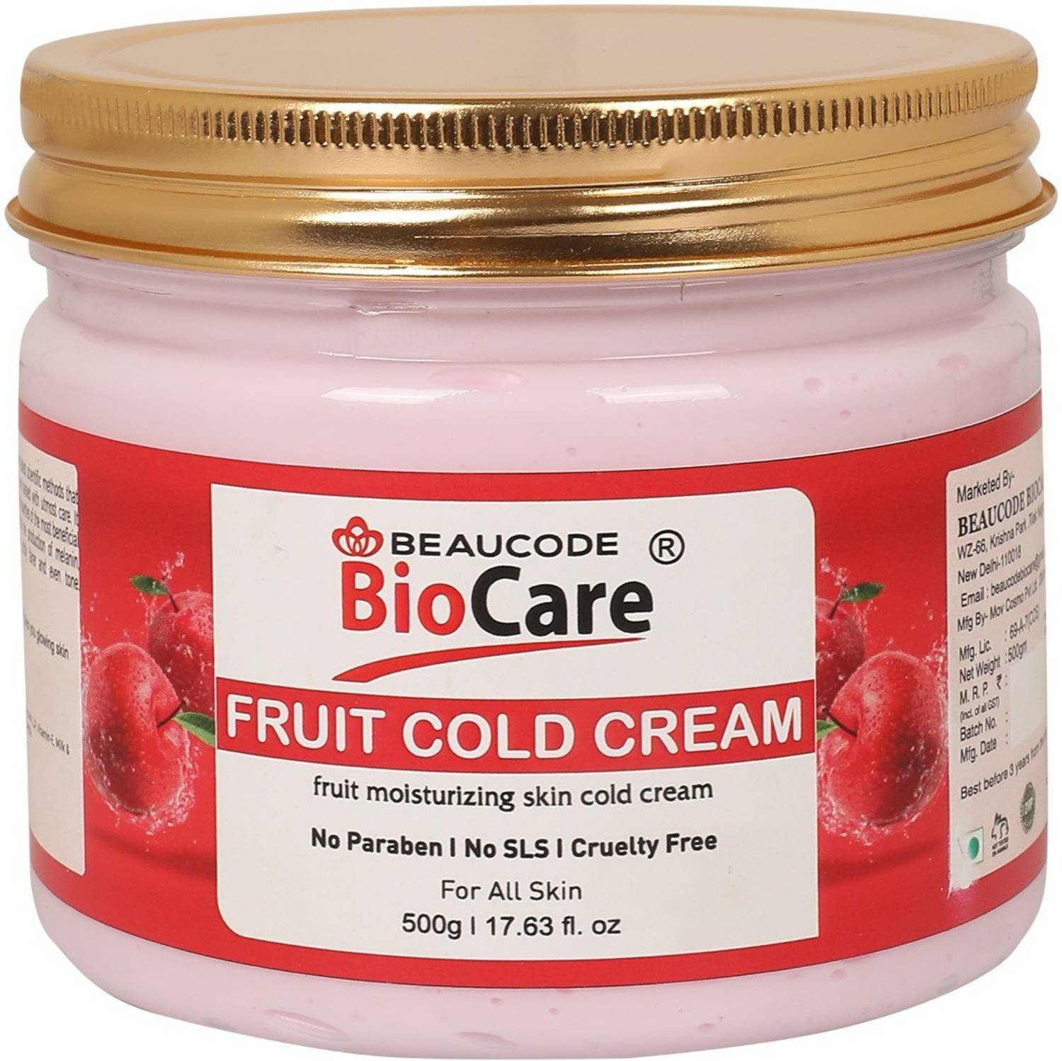 BEAUCODE BioCare Fruit Cold Face And Body Cream