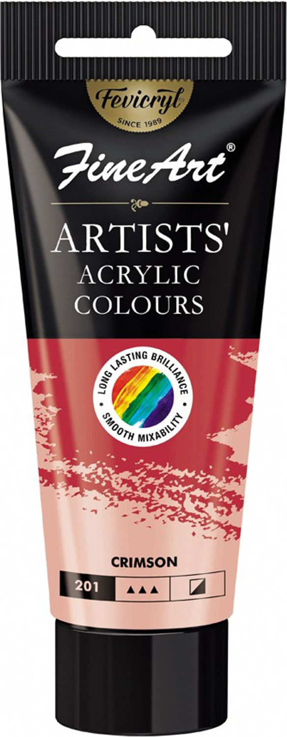 Image of Fine Art Artists Water Based Acrylic Colour Tube 100 ml